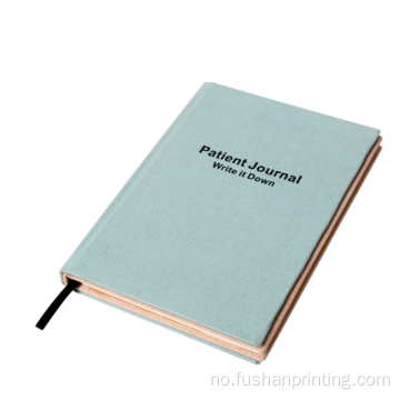 Tilpasset Linen Notebook Printing med Linen Material